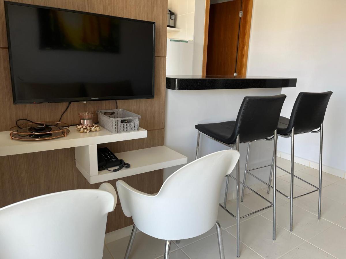 Flat 501 - Condominio Veredas Do Rio Quente - Diferenciado Com Ar Na Sala E No Quarto Extérieur photo